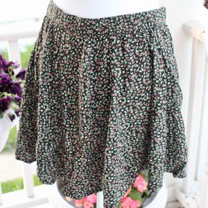 Aerie floral skater skirt 🌹 Size M